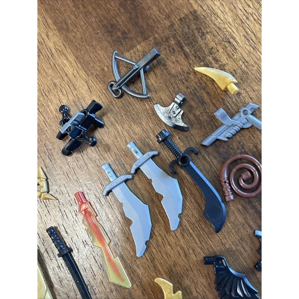 Lego Minfigure Accessory Weapons Lot of 21